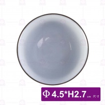 薄胎紫砂杯(內白)-Φ4.5xH2.7cm