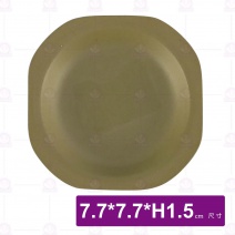 綠泥杯托-7.7x7.7xH1.5cm