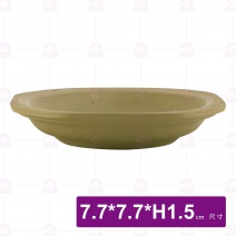 綠泥杯托-7.7x7.7xH1.5cm
