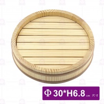 【菊川本味】可疊活動板壽司桶(塑枯)-Φ30xH6.8cm