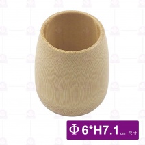 【菊川本味】台製炭化竹杯(中)可防水機洗 -Φ6xH7.1cm