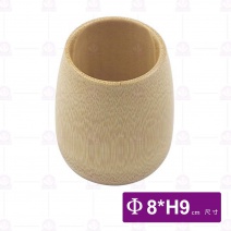 【菊川本味】台製炭化竹杯(大)可防水機洗 -Φ8xH9cm