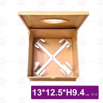 LW001淺原木紋面紙盒-13x12.5xH9.4cm