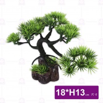 木樁小松-14xH31cm