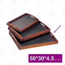 【菊川本味】古美止滑托盤-大50x30x4.5cm