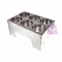 圓六格菜桶  B0040  65x44x30cm(含內桶) (D)