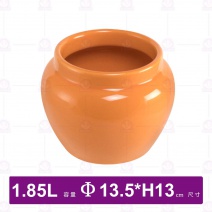 色釉醬料盅(橙色/大)-1.85L