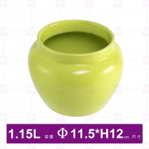 色釉醬料盅(蘋果綠/中)-1.15L