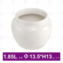 色釉醬料盅(白色/大)-1.85L