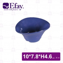 【Efay】 小小禮帽4吋皿 湖水藍
