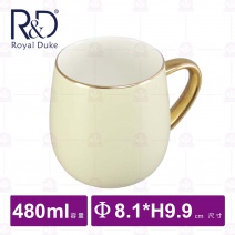 【Royal Duke】幸福久久馬克杯(香檳色)-480ml