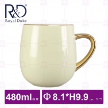【Royal Duke】幸福久久馬克杯(香檳色)-480ml