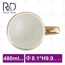 【Royal Duke】幸福久久馬克杯(香檳色)-480ml