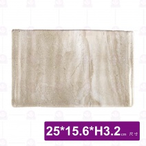 【HS】JA256 陶面條紋燒物盤 10吋-拉菲渲染(12入/盒)