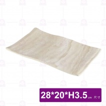 【HS】JA257 陶面條紋燒物盤 11吋-拉菲渲染(12入/盒)