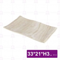 【HS】JA258 陶面條紋燒物盤 13吋-拉菲渲染(12入/盒)