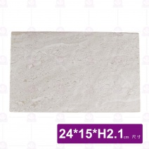 【HS】JA281 陶面石紋壽司陶板 9.5吋-拉菲渲染(6入/盒