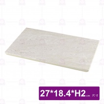 【HS】JA282 陶面石紋壽司陶板 11吋-拉菲渲染(6入/盒)