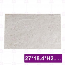 【HS】JA282 陶面石紋壽司陶板 11吋-拉菲渲染(6入/盒)