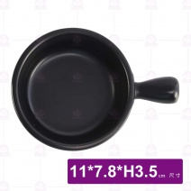 【HS】JA813 陶面單柄小菜碟(24入/盒)