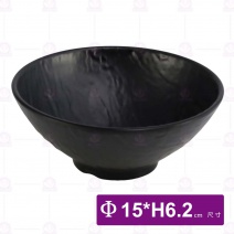 【HS】JA555 陶面石紋圓碗(12入/盒)