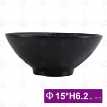 【HS】JA555 陶面石紋圓碗(12入/盒)