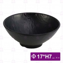 【HS】JQ1009 陶面石紋圓碗 7吋(12入/盒)