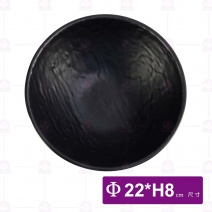 【HS】JQ1011陶面石紋圓碗 9吋(6入/盒)