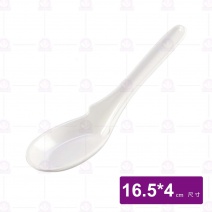 【HS】C3 勾湯匙(白)(120入/盒)