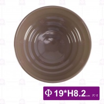 【HS】HS6602和風拉麵碗7.5吋(內奶茶外黑)(12入/盒)