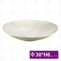 白鈞櫻花之戀沙拉盤12吋-Φ30xH6cm
