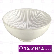 白鈞櫻花之戀點心碗6吋-Φ15.5xH7.5cm