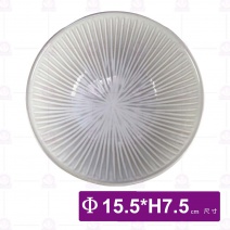 白鈞櫻花之戀點心碗6吋-Φ15.5xH7.5cm