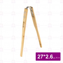 【菊川本味】鐵片竹夾-齒狀 K77-27 27x2.6cm