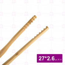 【菊川本味】鐵片竹夾-齒狀 K77-27 27x2.6cm