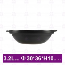 【唐鈺】10號尖底黑砂鍋身2100cc(無蓋)