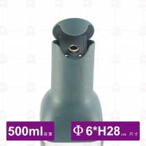 自動開蓋玻璃油壺(綠)-500ml