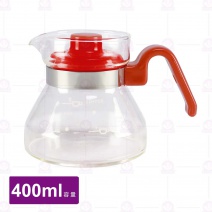 N05 直火耐熱壺(紅)-400ml