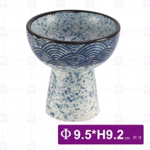 日式浪紋雪糕杯-Φ9.5xH9.2cm