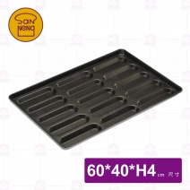 【三能】長條麵包烤盤15連(不沾) -60x40xH4cm