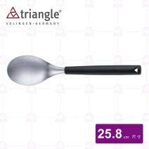 【德國Triangle】三角牌膠柄菜匙-25.8cm