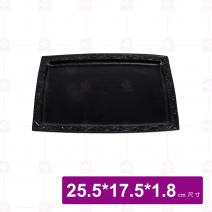 737#A-113鐵盤 25.5x17.5x1.8cm (無木板)