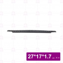AF026-01 長方草繩鐵盤  27x17xH1.7cm(無木板)