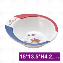 【Shunta金順代】FB12115法國熊兒童學習碗(12入/盒)