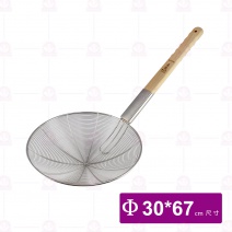 長統線圈網杓 10寸/柄長39cm/總長67cm