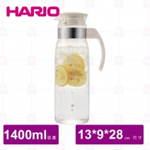 【日本HARIO】米白便利冷水壺