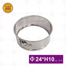 【三能】BUL-0124 扣環式粉篩-本體Φ24cm