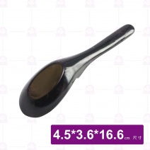 日式拉麵湯匙(黑)(60支/盒)-16.6cm