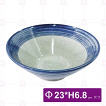 青禾日式 9吋外紋碗-Φ23xH6.8cm