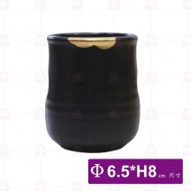 黑鋦瓷櫻花之戀-手握杯(小)